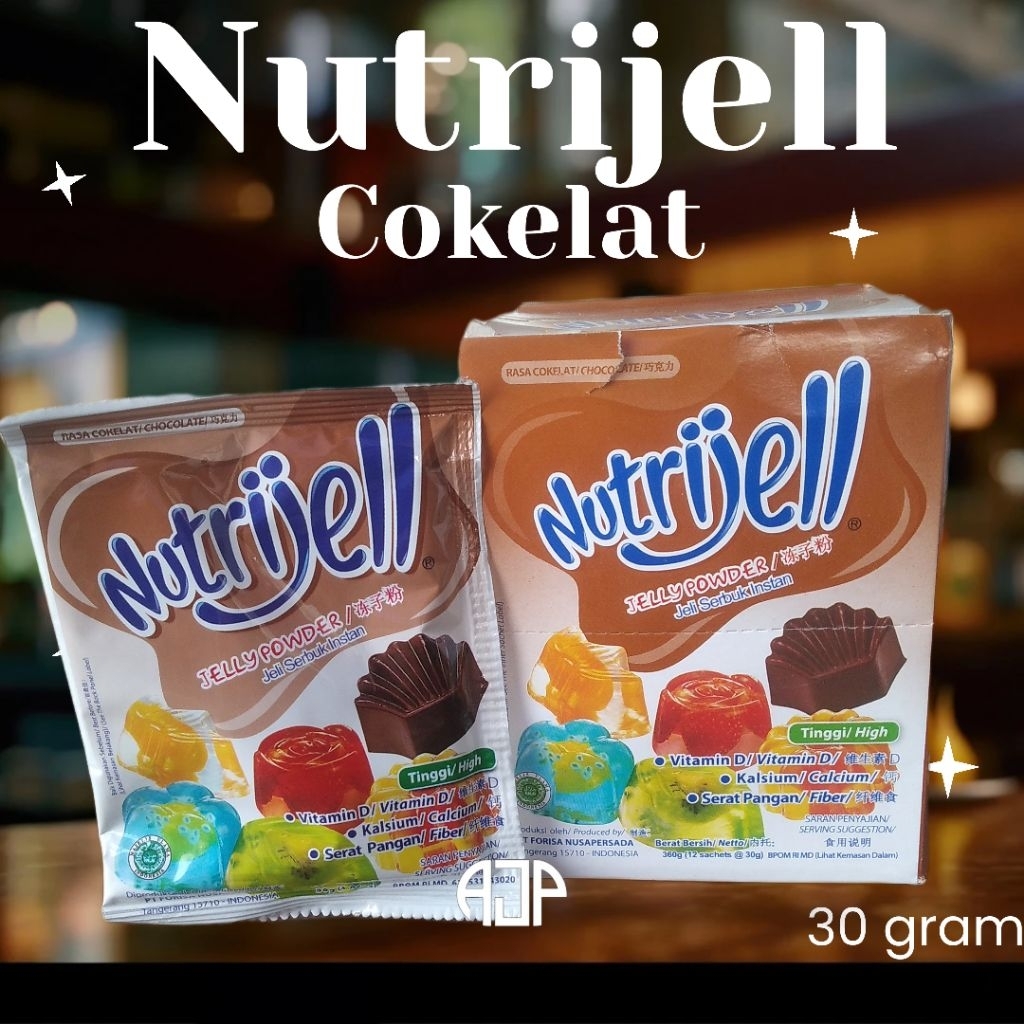 

NUTRIJELL Cokelat Sachet | 30 gr