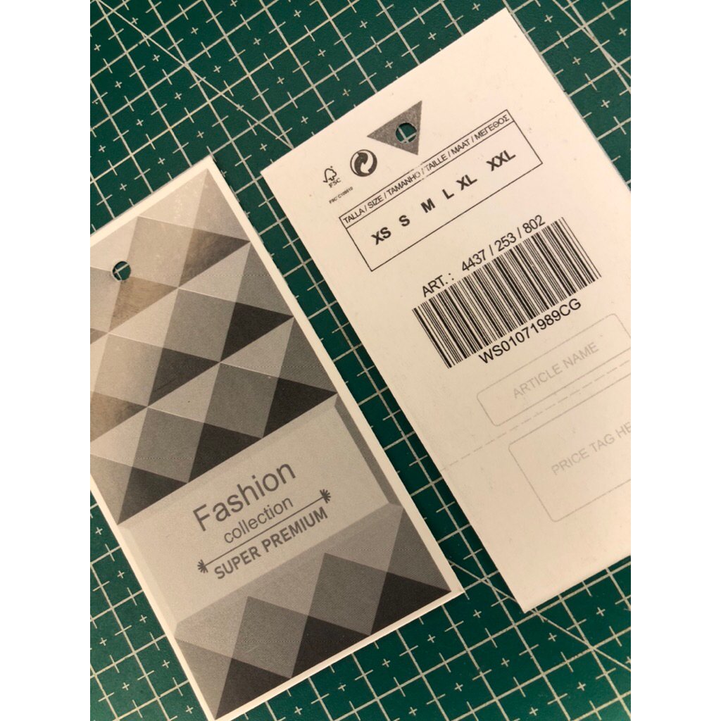 

ORIGINAL FASHION LUXURIOUS PRICE TAG BARCODE SUPER PREMIUM MOTIF 3D CO 1X DI KIRIM 600PCS