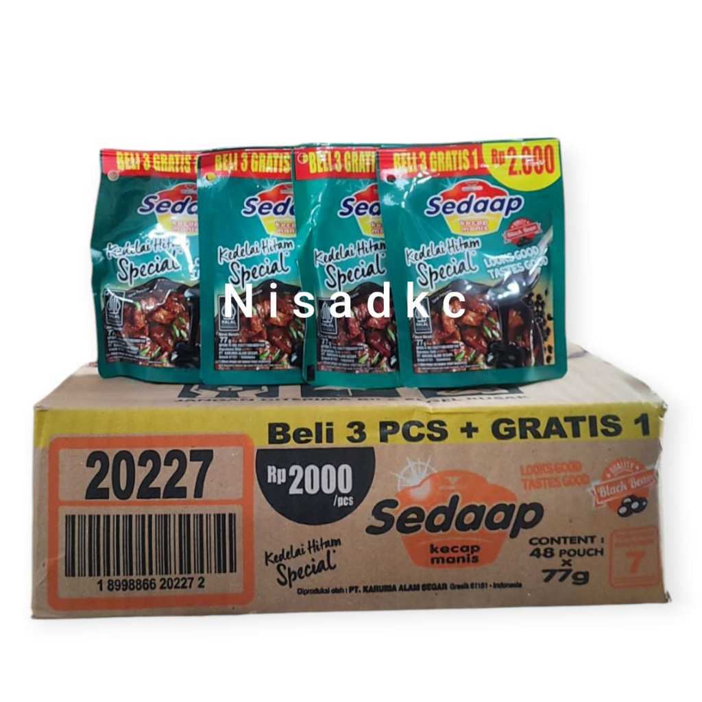 

1 DUS isi 48 Kecap Sedap 2000 kemasan 77g