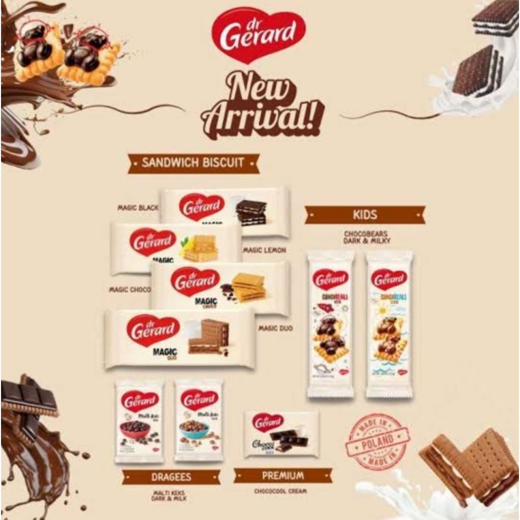 

DR GERARD BISKUIT CHOCO BEARS