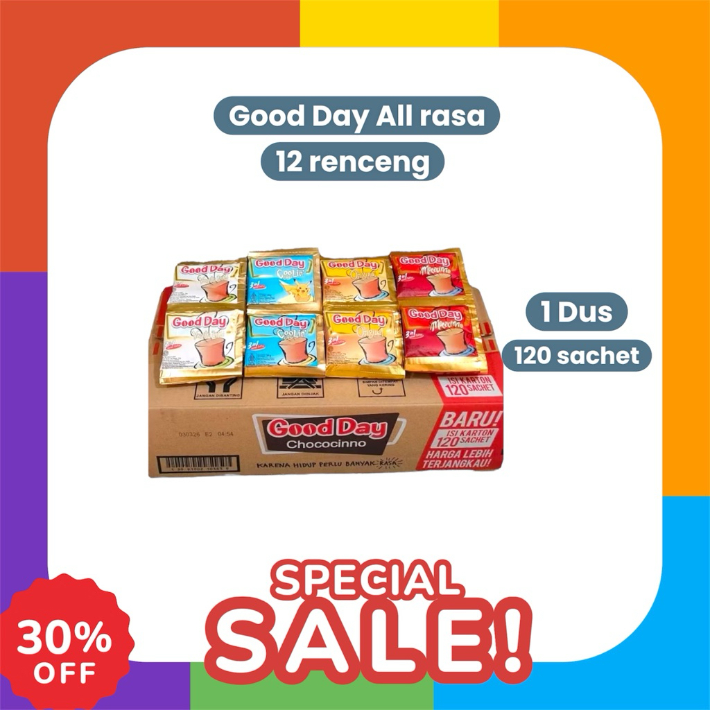 

Good day 1 dus 120 renceng