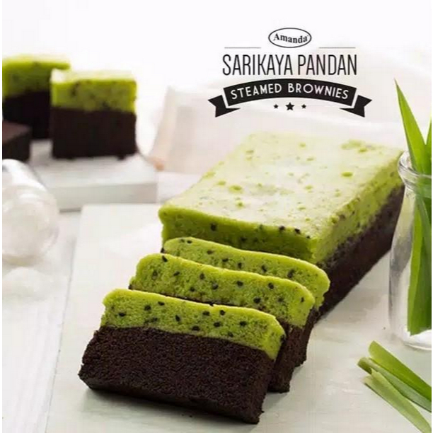 

Brownies Kukus Amanda Sarikaya Pandan oleh oleh bandung BROWNIES KUKUS AMANDA