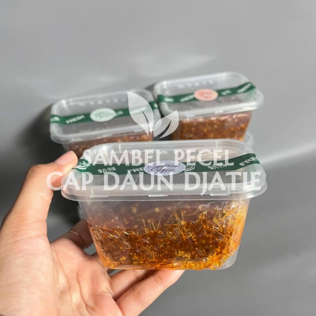 

Sambal Pecel Cap Daun Djatie Kemasan 250gr