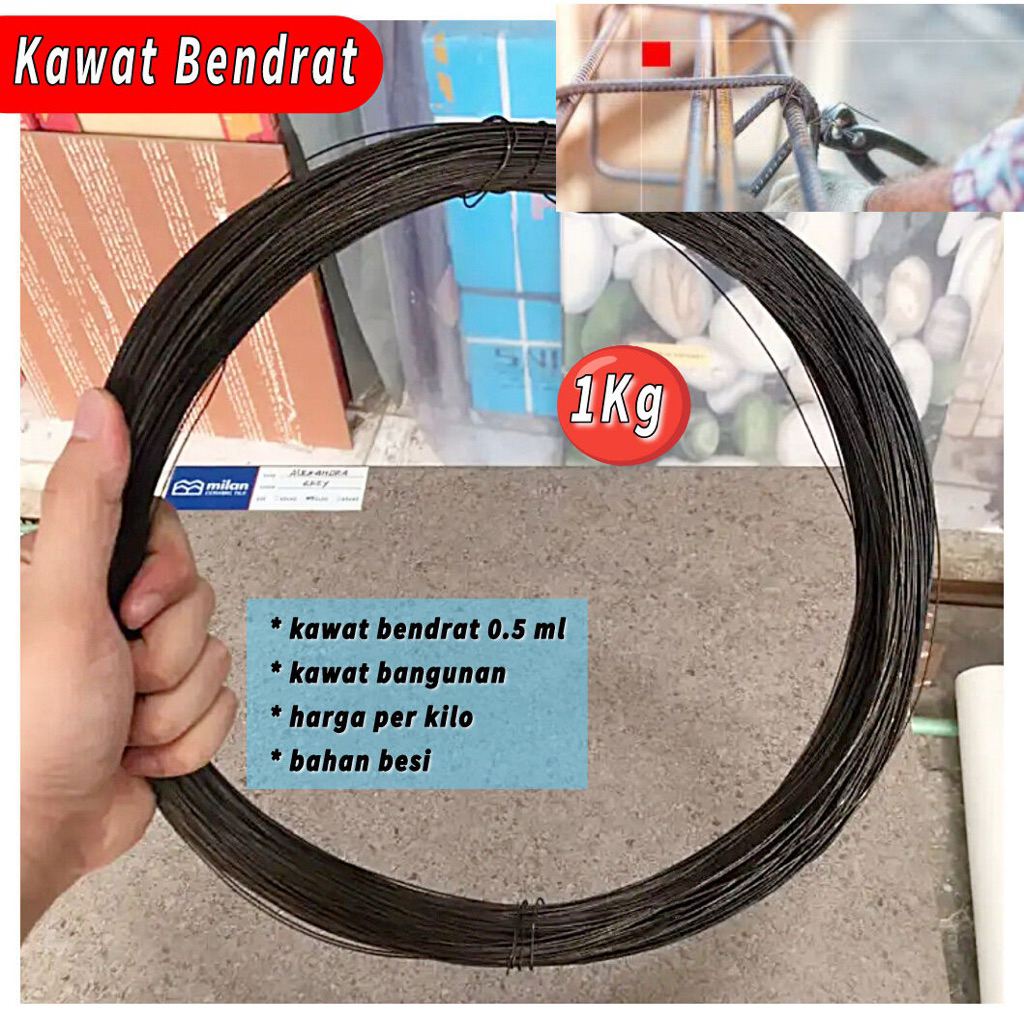 Kawat bendrat Hitam/Tali Bendrat/Kawat Hitam Bendrat Harga Per Kg