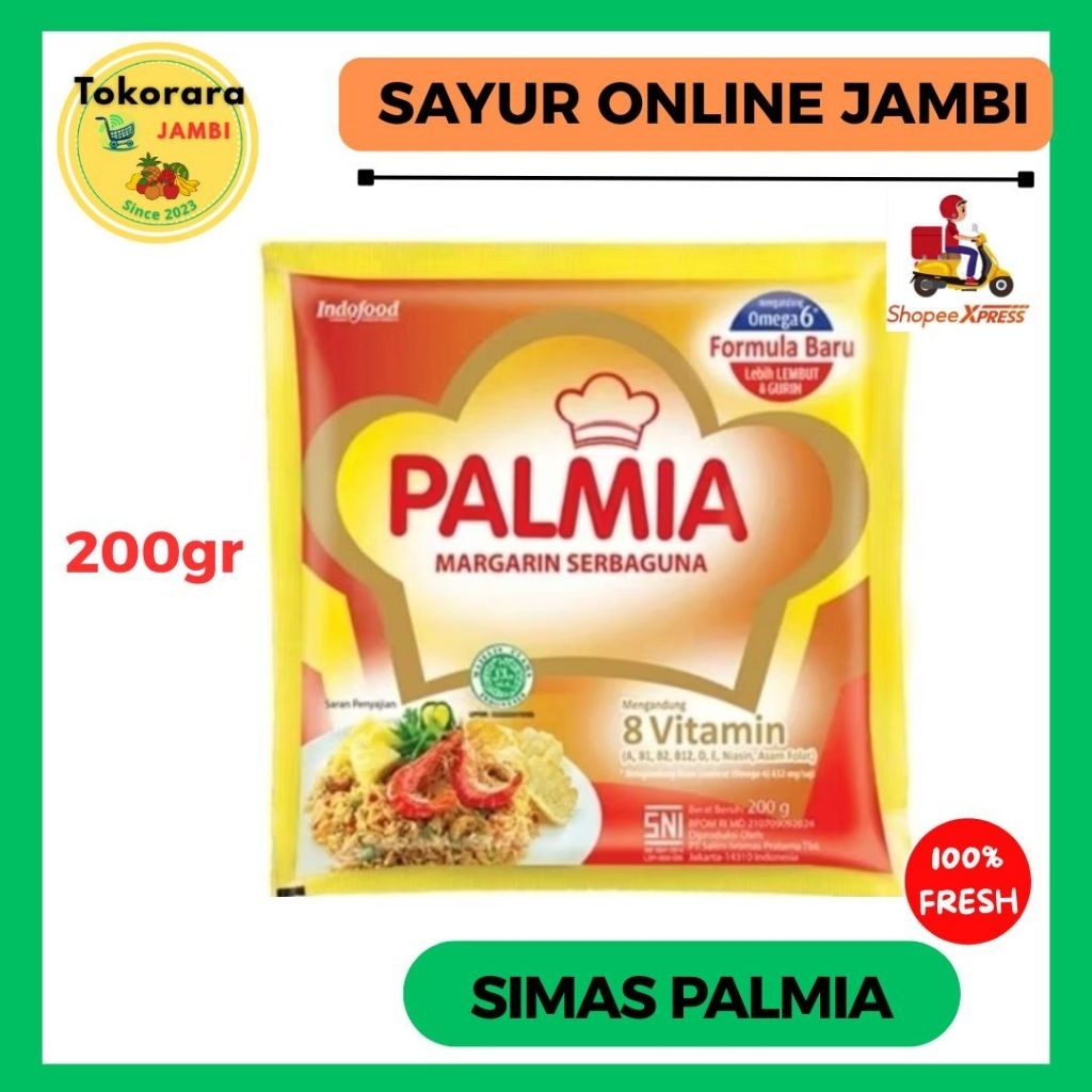 

Simas Palmia Margarin serbaguna 200gr-tokorara.jambi