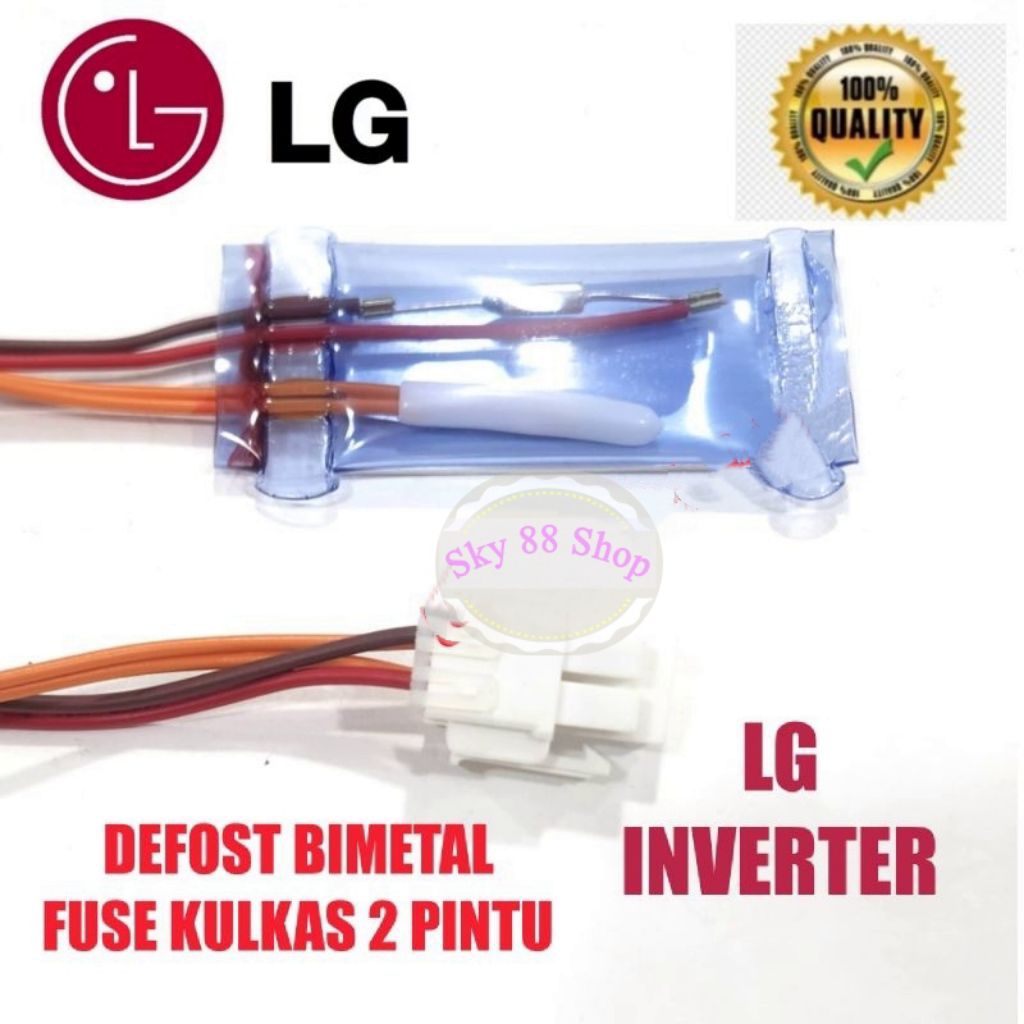 DEFROST BIMETAL FUSE KULKAS LG INVERTER 2 PINTU / FIUS KULKAS LG