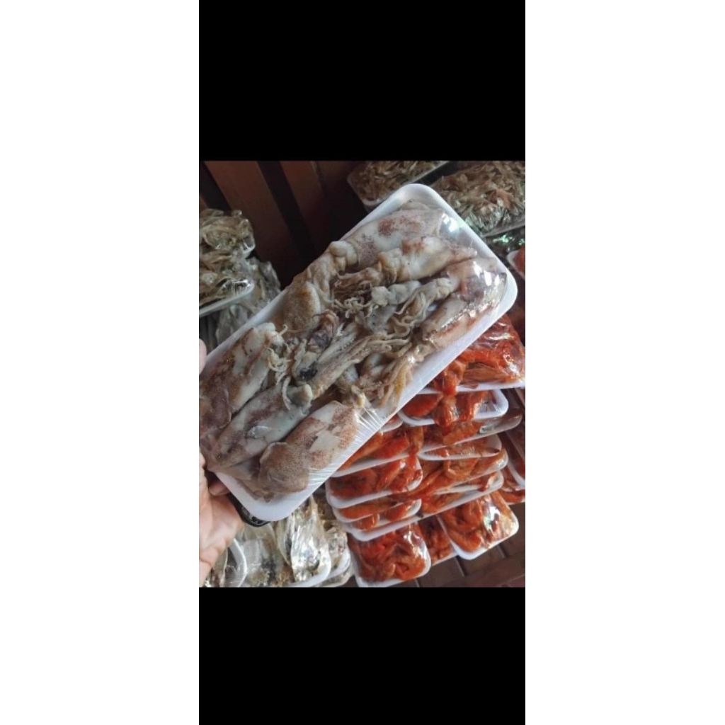 

Cumi Kering Asin Berat -+ 150gr