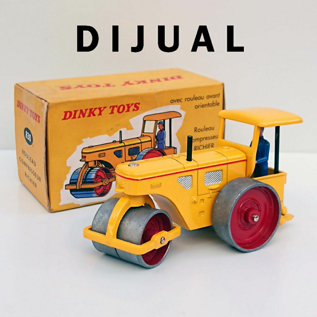 Dinky Toys Road Roller / diecast setum.  Rouleau Compresseur Richier