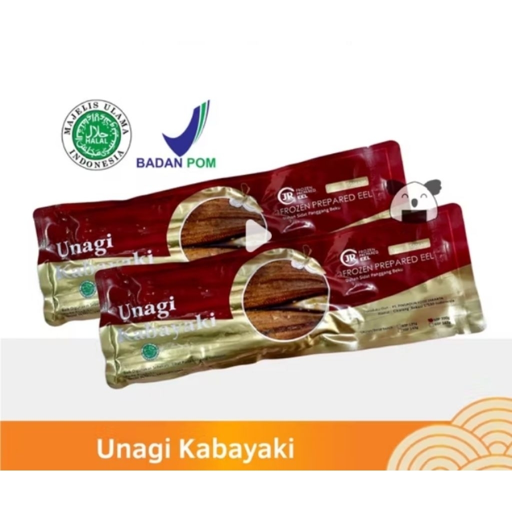 

Unagi Kabayaki 200gr/lokal dan import HALAL MUI premium Quality