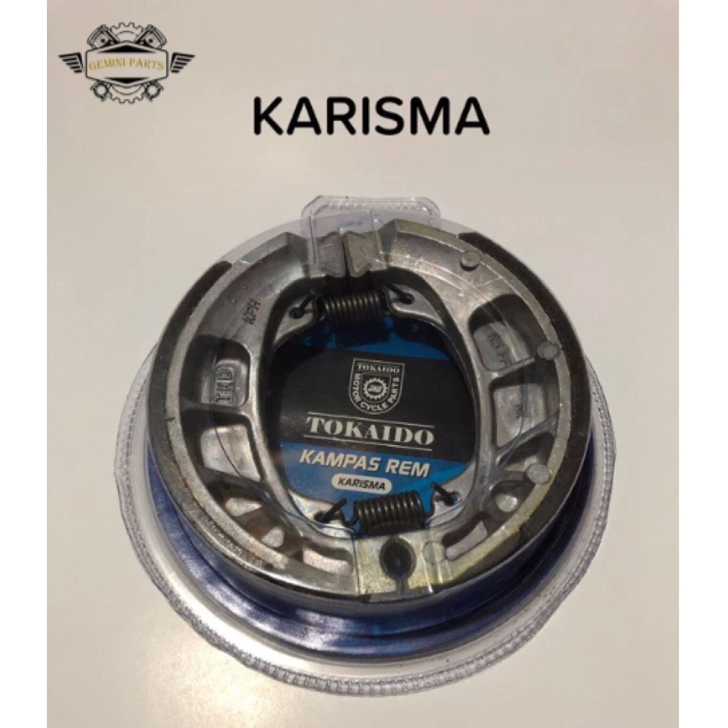 KAMPAS REM TROMOL BELAKANG BREAK SHOE KARISMA SUPRA X 125  BLADE REVO TKD TOKAIDO