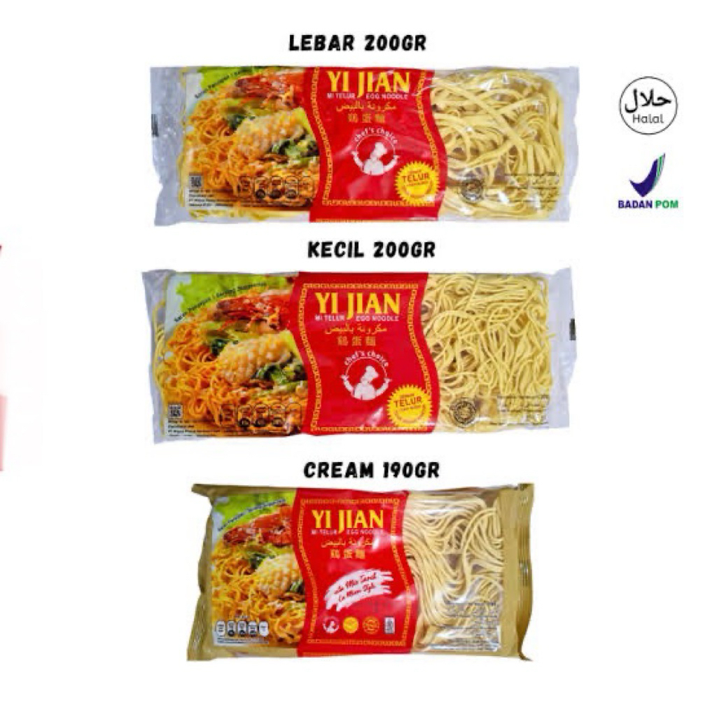 

YI JIAN Mie Telur 200 Gram