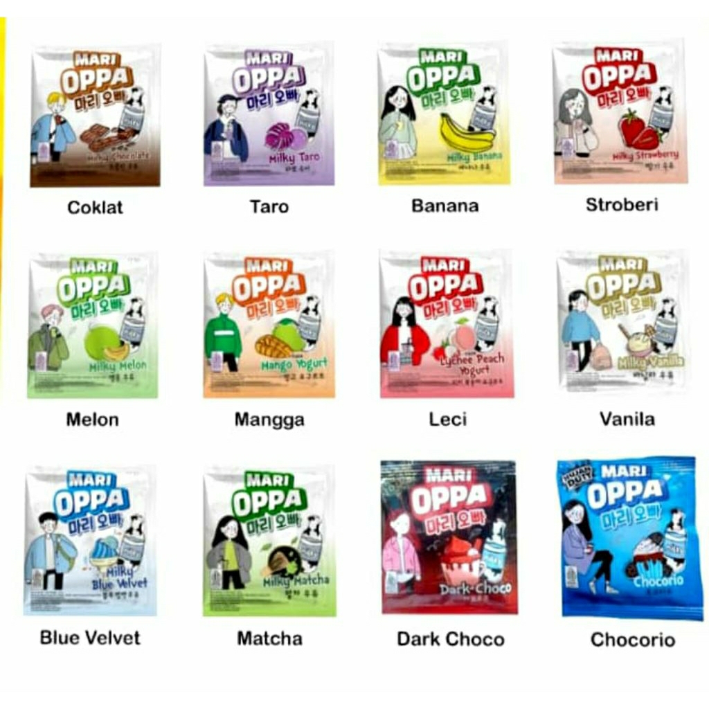 

Mari oppa seduh isi 12 per renteng