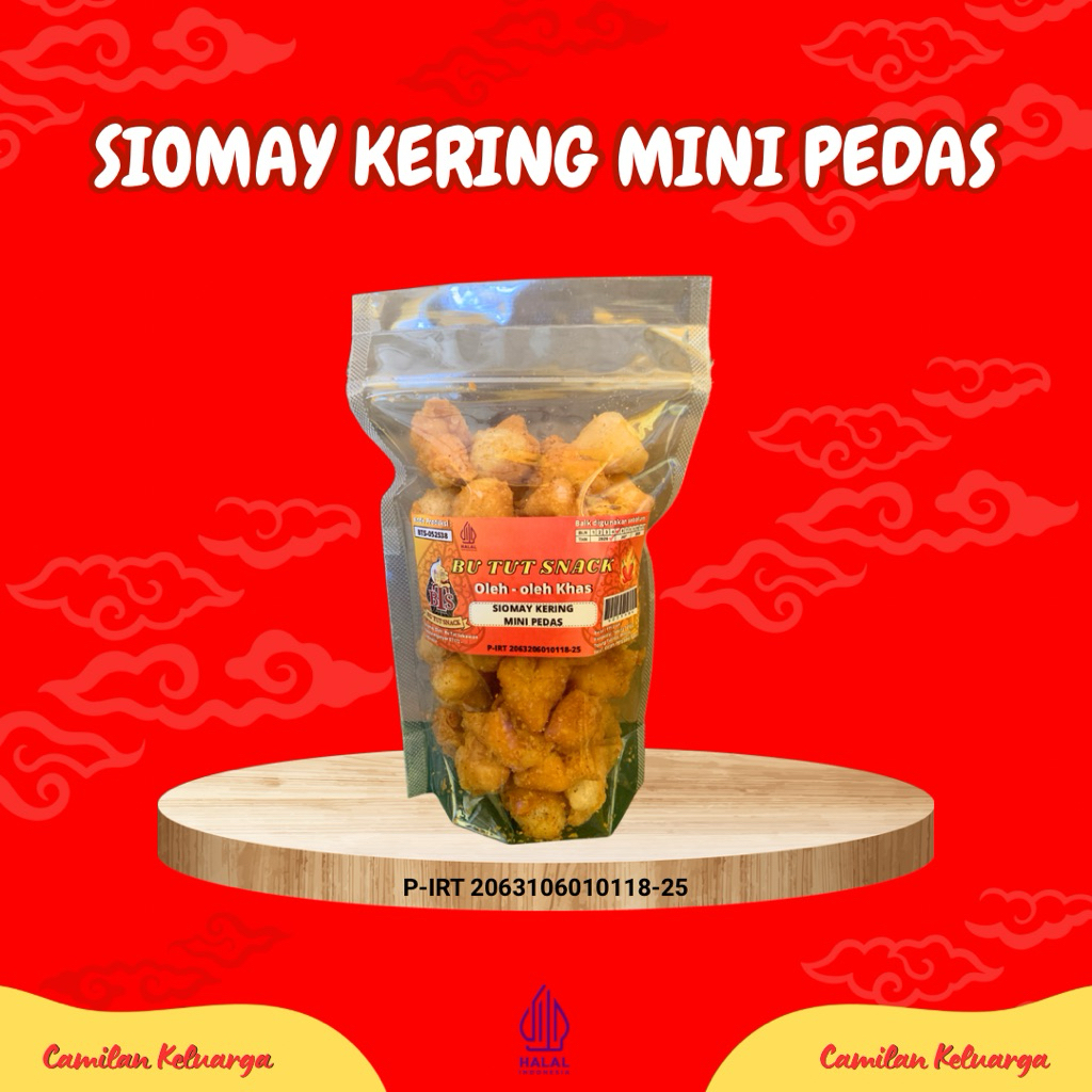 

SIOMAY KERING MINI PEDAS SPICY RENYAH 111 GRAM
