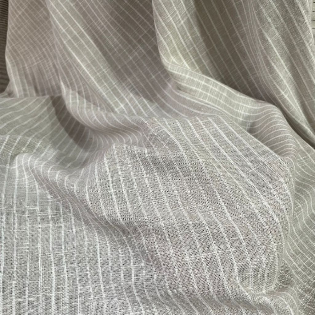 kain linen stripe/kain linen salur-salur/kain linen garis-garis