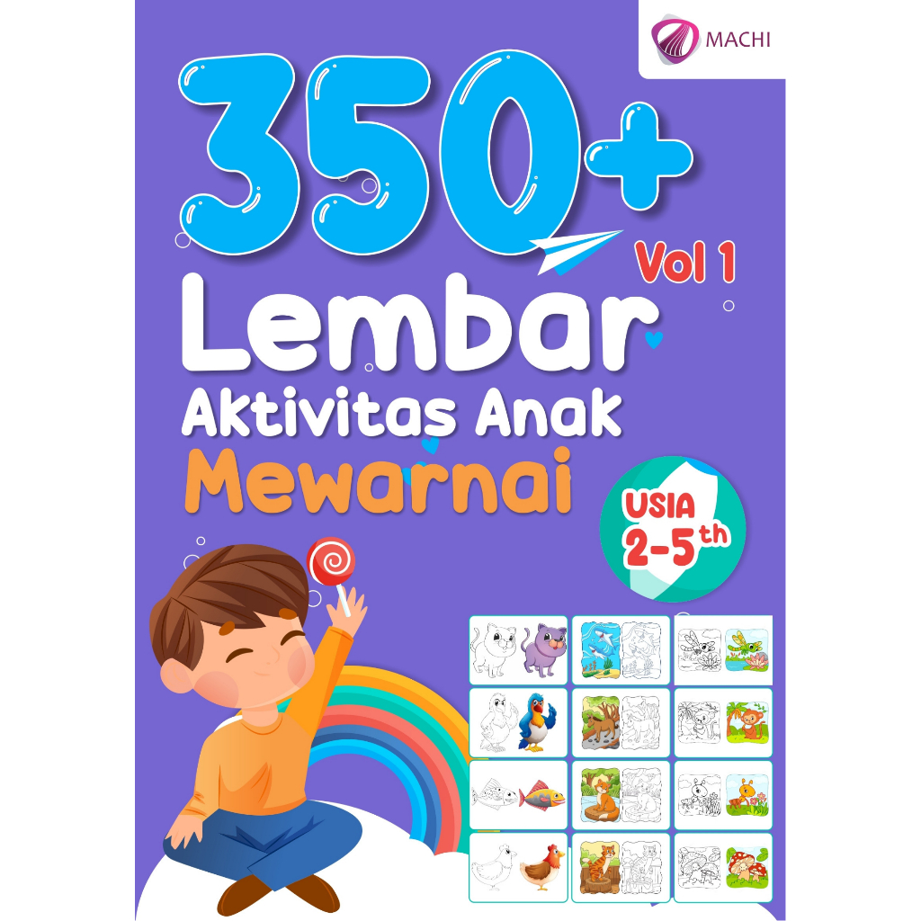 

Kertas mewarnai anak TK