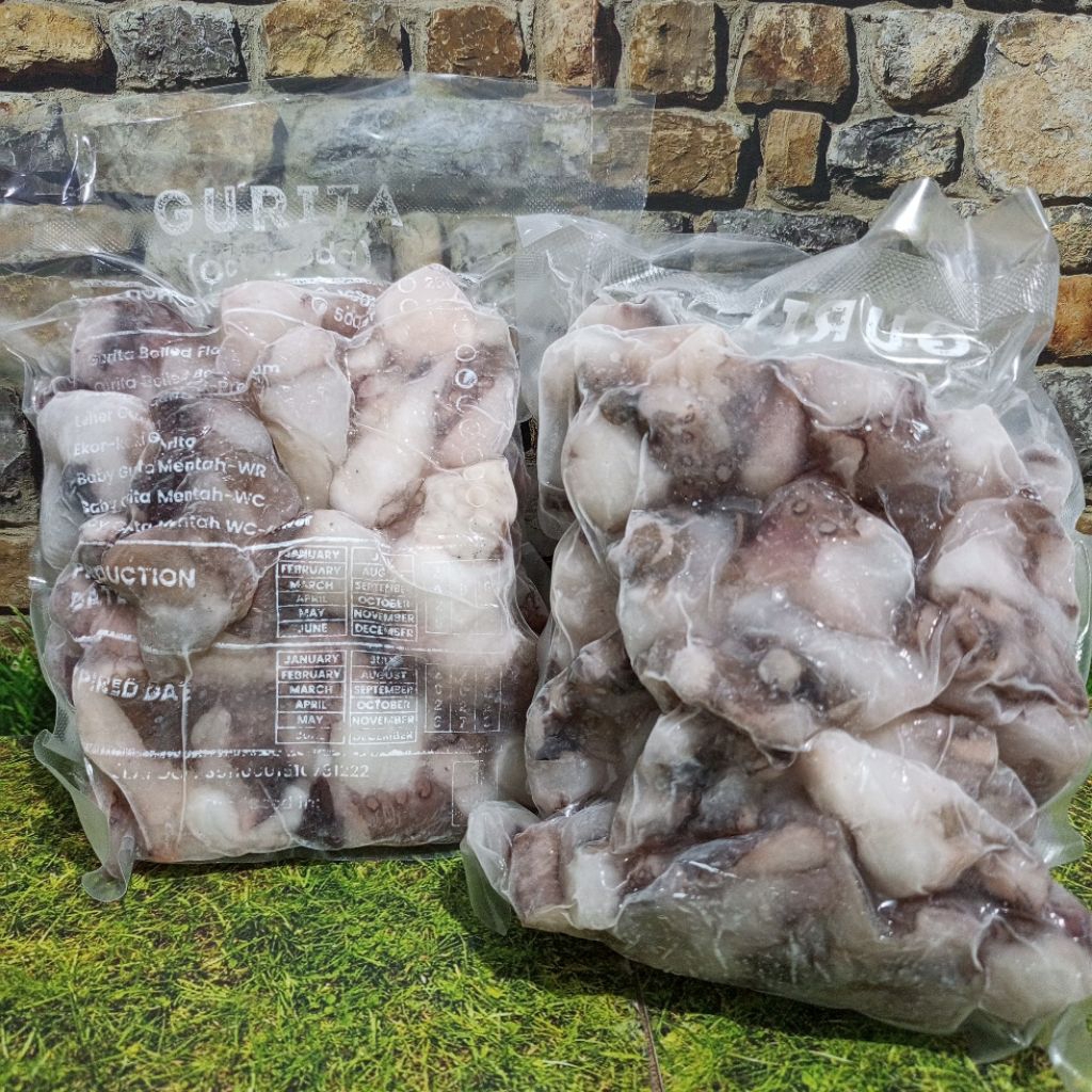 

Gurita Potong Premium 500 gram