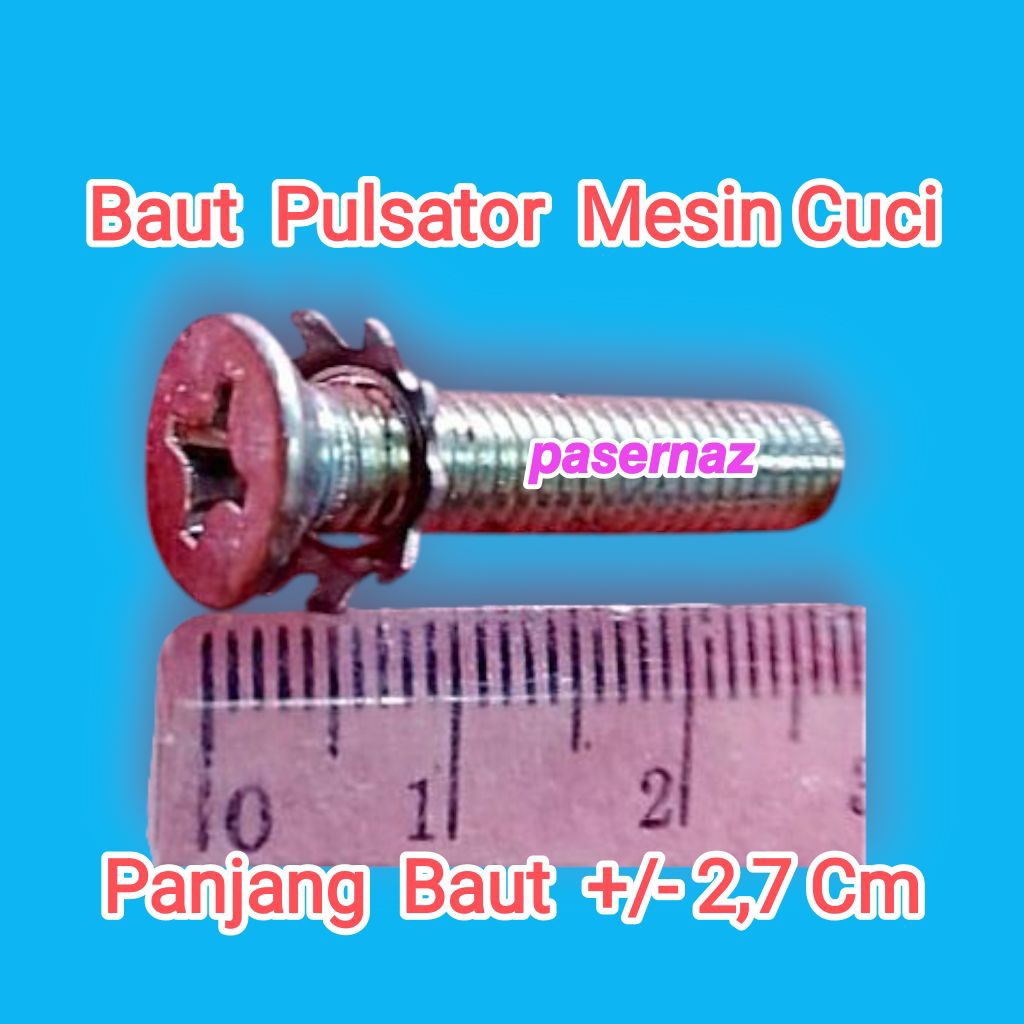 Baut Pulsator Mesin Cuci | Baut Tengah Pulsator Mesin Cuci