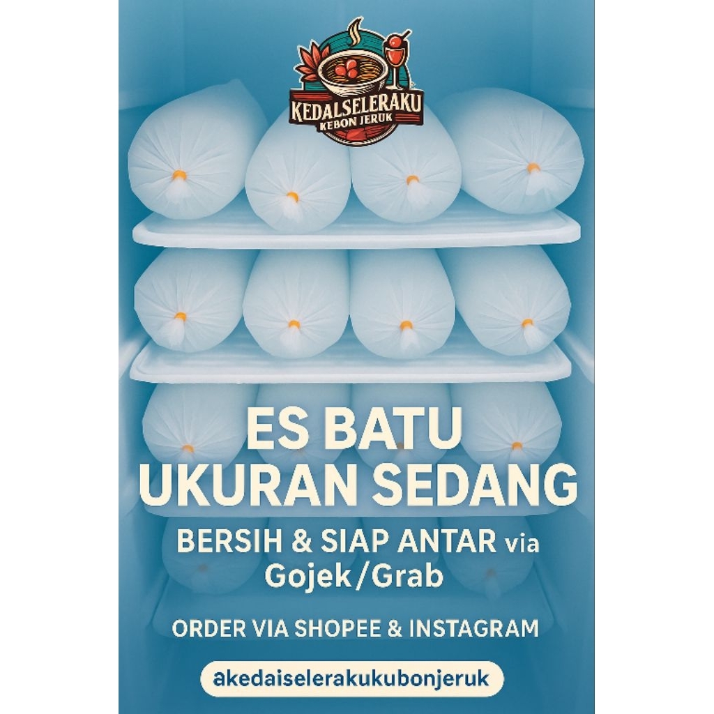 

Es Batu Higienis — Siap Kirim Area Terdekat