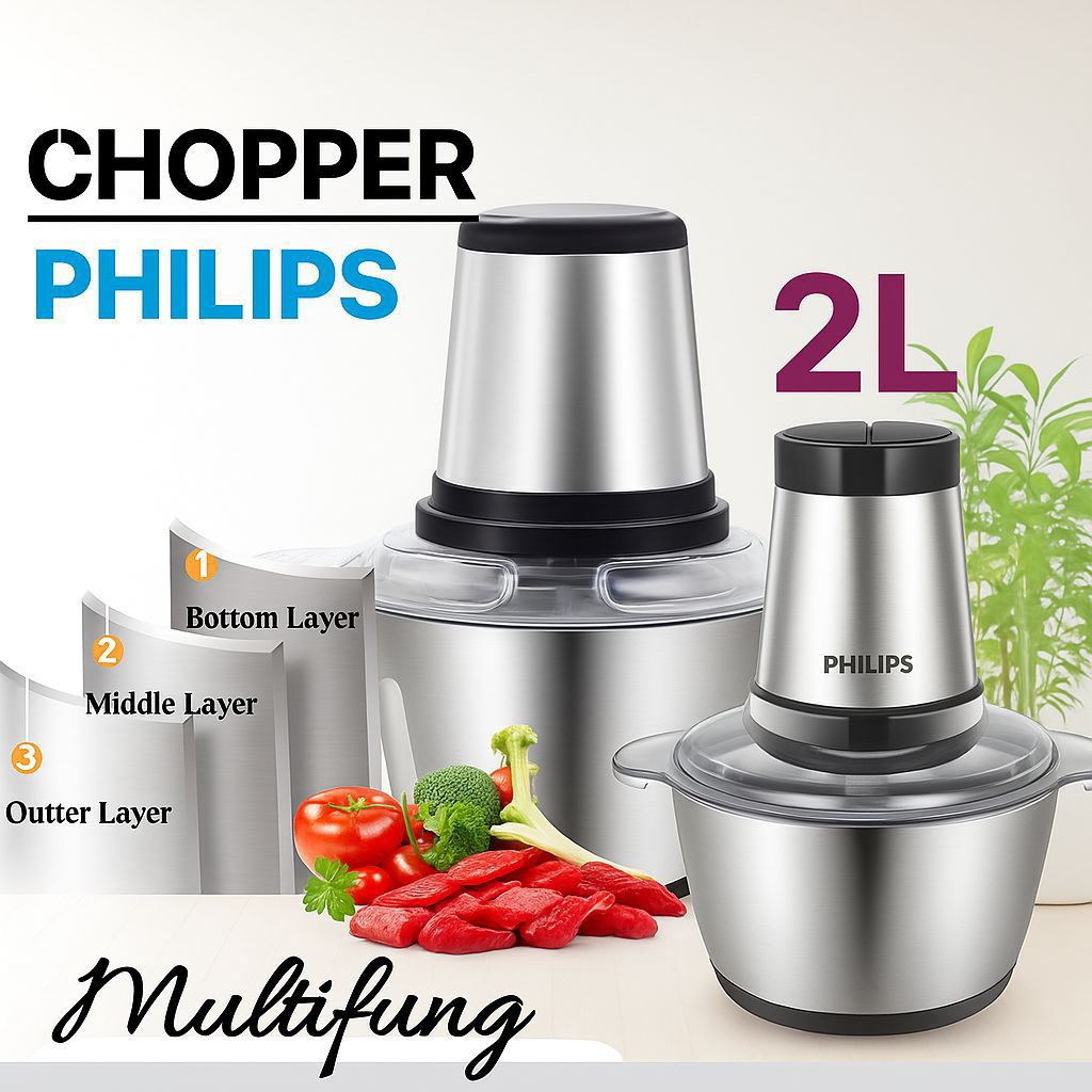 Chopper blender daging dan bumbu serbaguna
