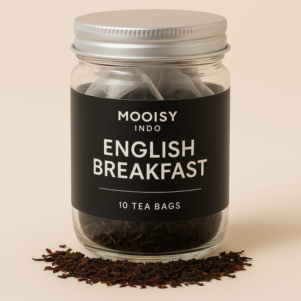 

English breakfast tea / teh hitam inggris kemasan isi 10 pounch tea bags Minuman