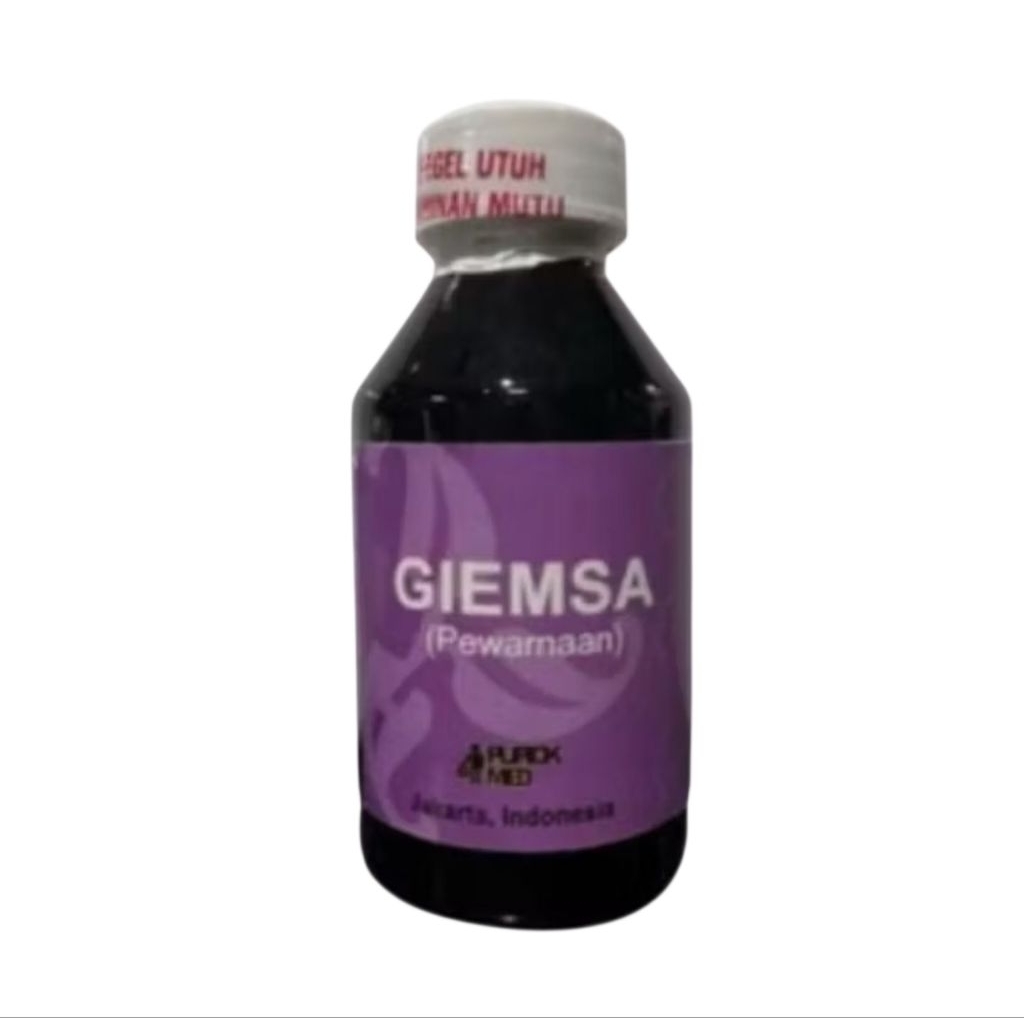 Giemsa 100ml / Pewarna Laboratorium / Pewarnaan Giemsa