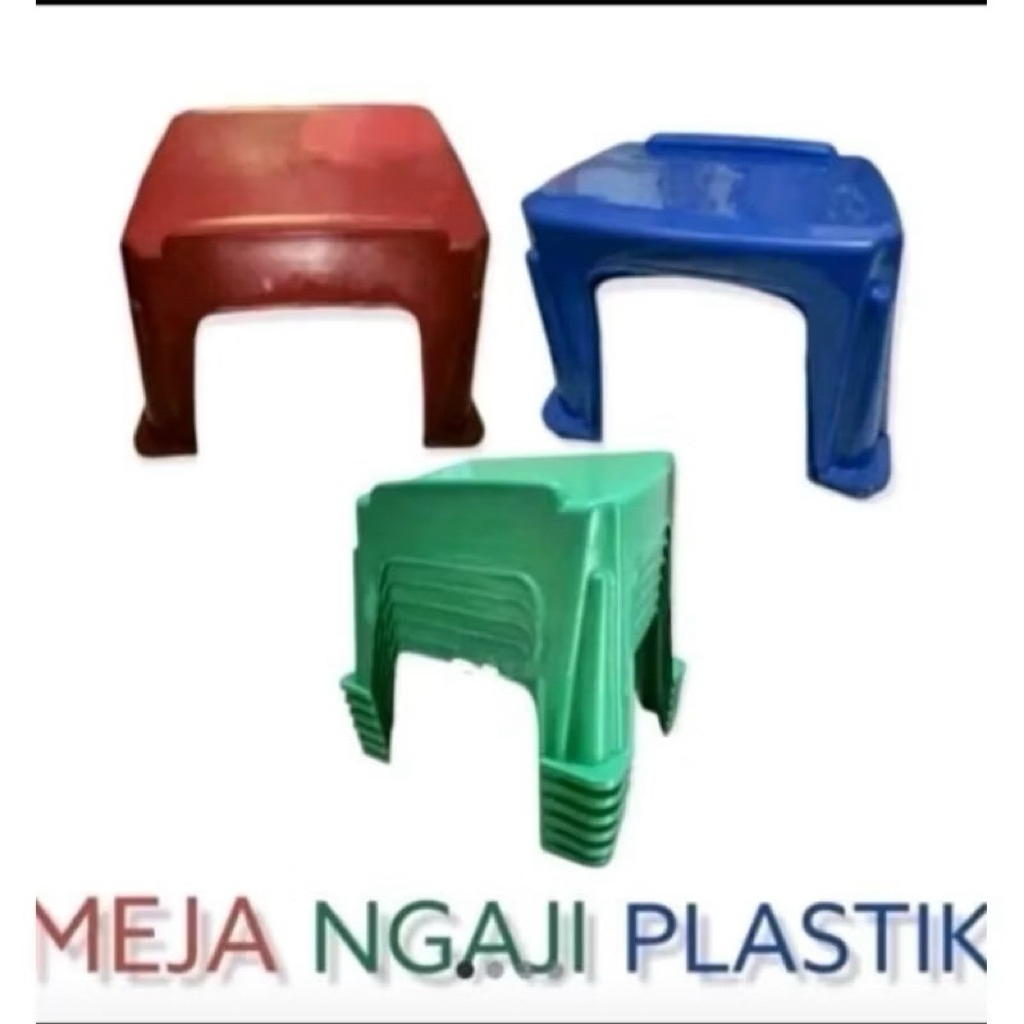 Meja Ngaji Plastik HTC Murah Variasi Warna | Meja Ngaji Model Miring