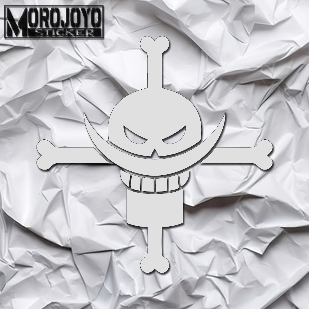 STICKER SHIROHIGE ONE PIECE STICKER LOGO SIROHIGE STICKER ONE PIECE KEREN STICKER ANIME ONE PIECE