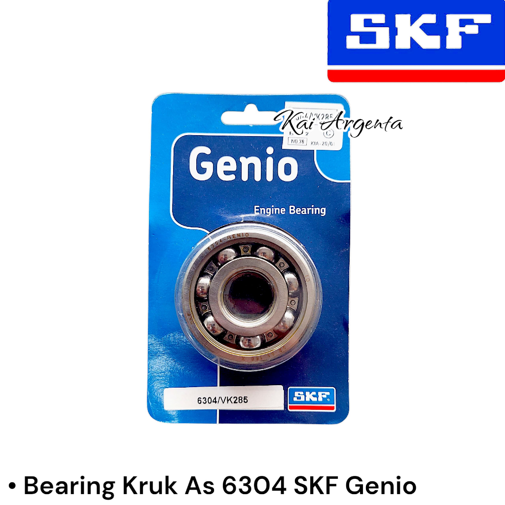Bearing Laker Kruk As 6304 VK285 SKF Genio Original - Laker Bandul Grand Supra Prima