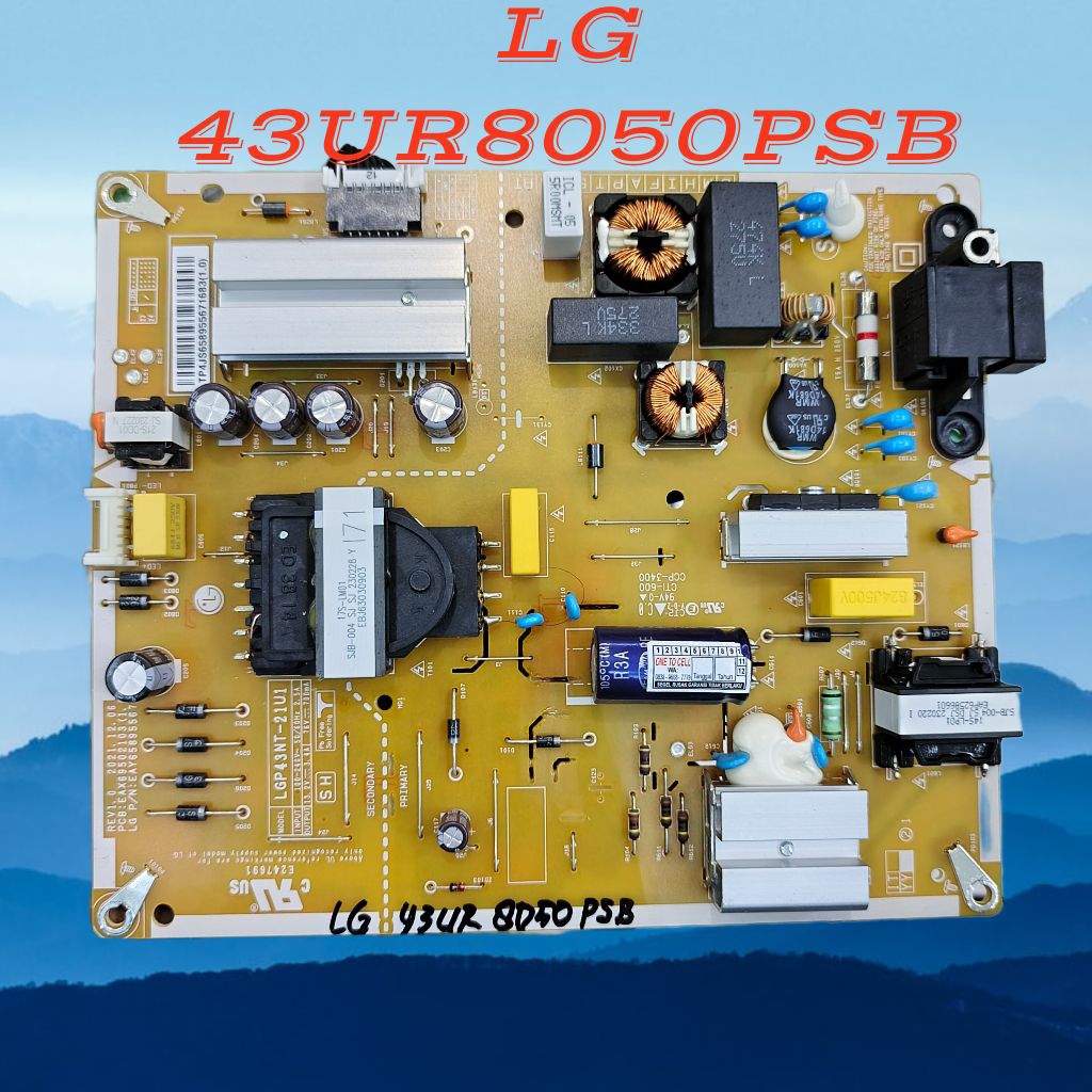 psu tv lg 43ur8050psb - power suplay tv lg 43ur8050psb - regulator tv lg 43ur8050psb - pcb tv lg 43u