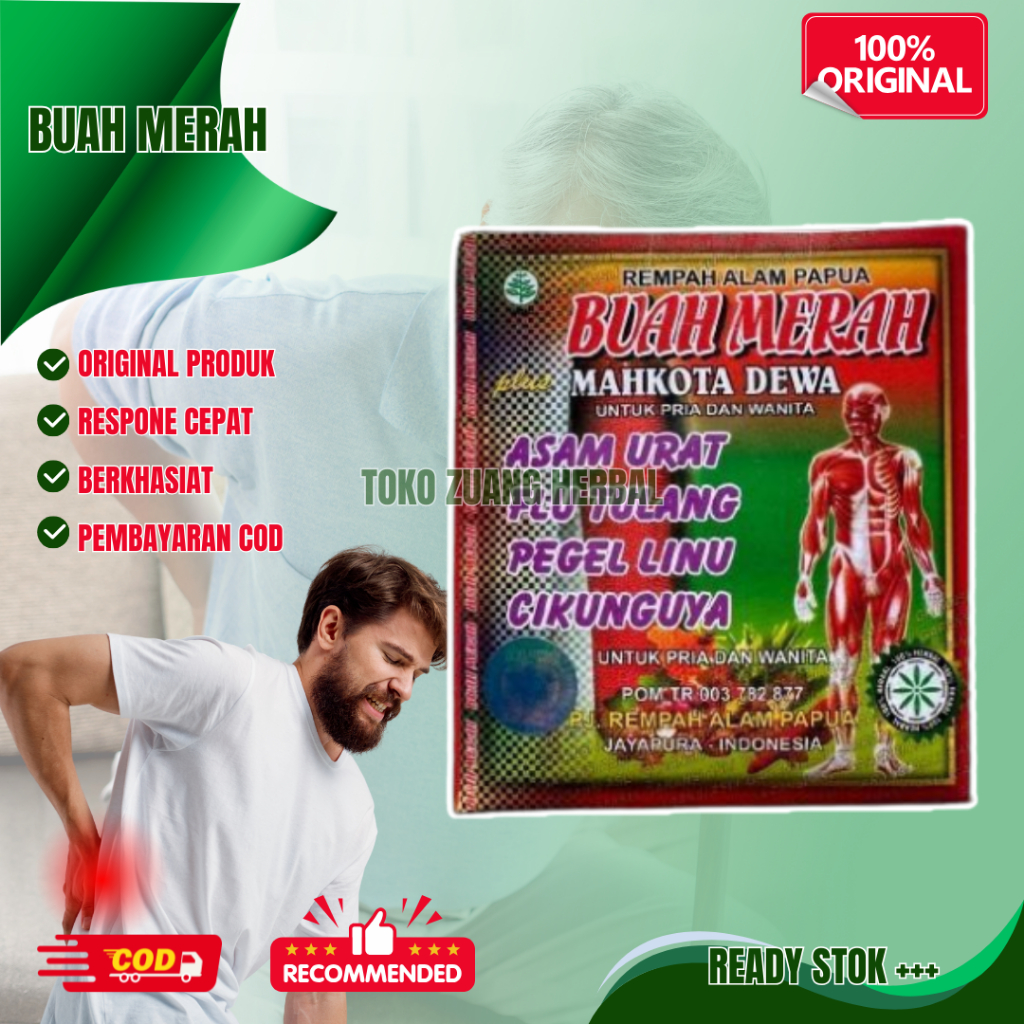 

Rempah Herbal Buah Merah Mahkota Dewa Original 100% Manjur