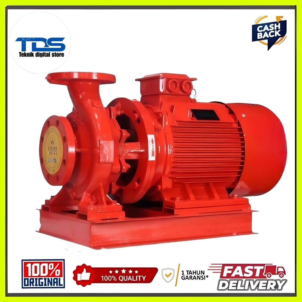 MAXPUMP XBD/ISW100-125A/7.5KW Pompa Hydrant Mesin Pompa Air 4 Inch 10 Hp 380V POMPA PENDORONG TERBAI
