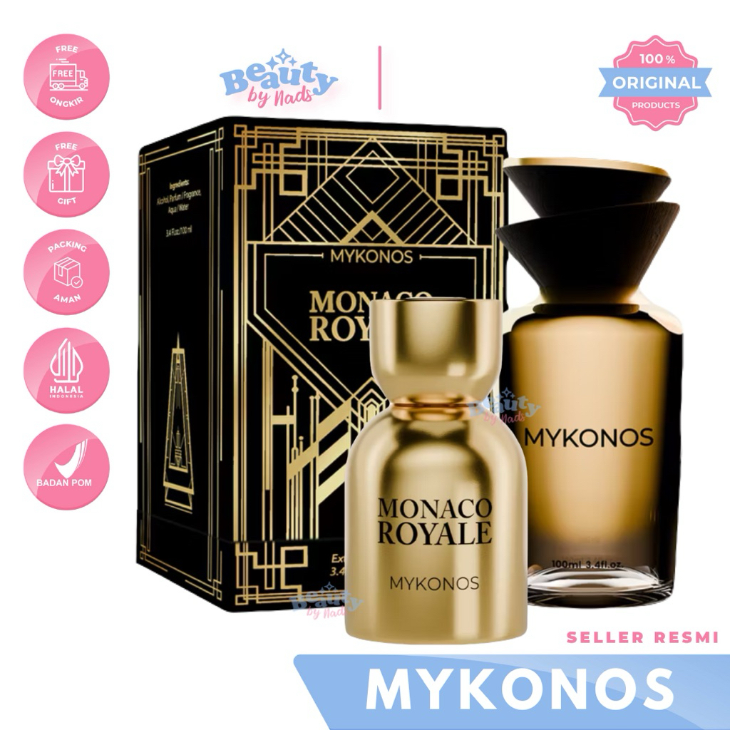 BEAUTYBY.NADS | MYKONOS MONACO ROYALE EXTRAIT DE PARFUME EDP EDT EAU DE PARFUME PERFUM PARFUM BY MY 
