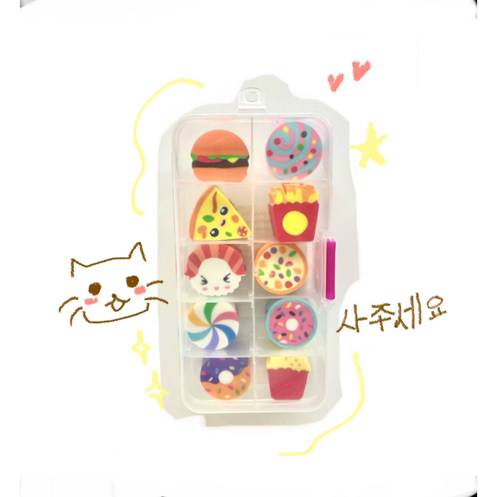 

MUMUSO eraser toppers cute korean