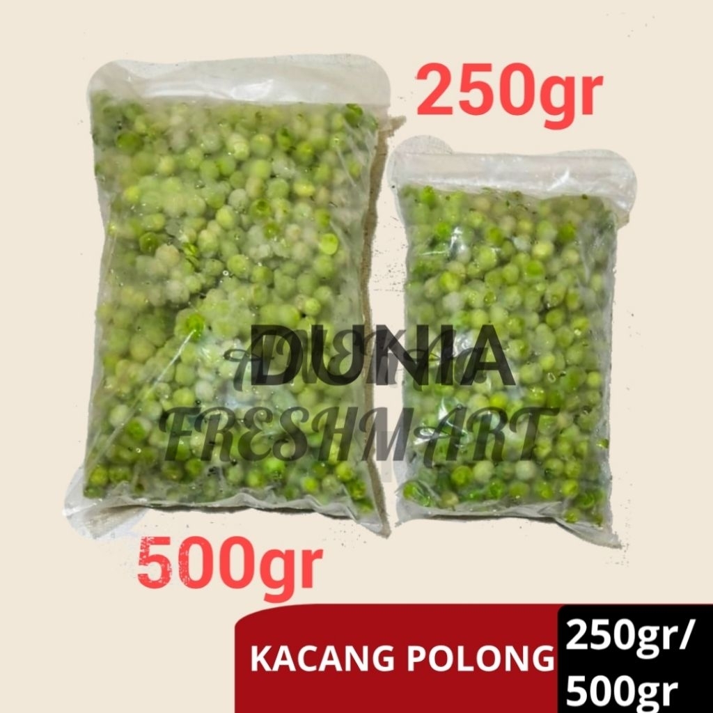 

KACANG POLONG 250GR/500GR GREEN PEAS FROZEN KACANG POLONG BEKU