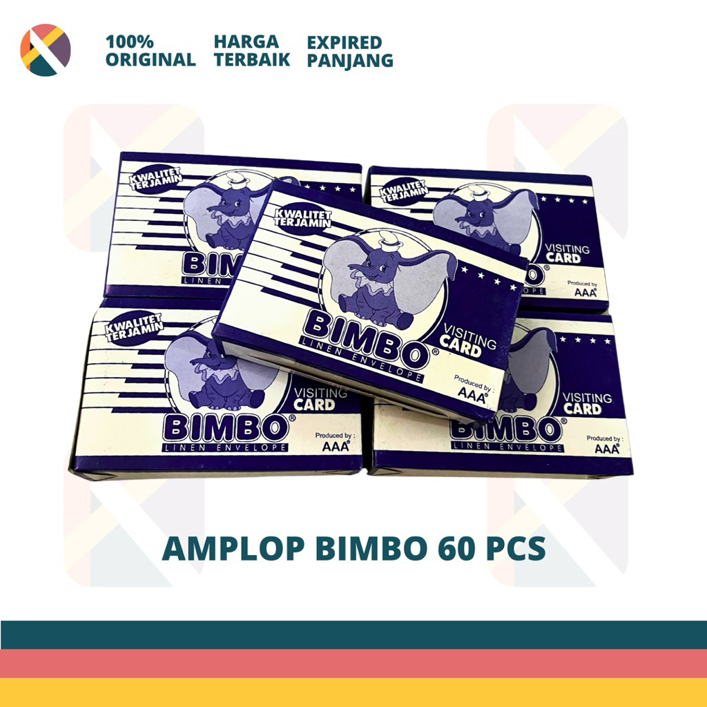 

PROMO! Cuci Gudang Amplop Bimbo 1 PACK isi 60 PCS/ HARGAJUAL PER 10 PACK
