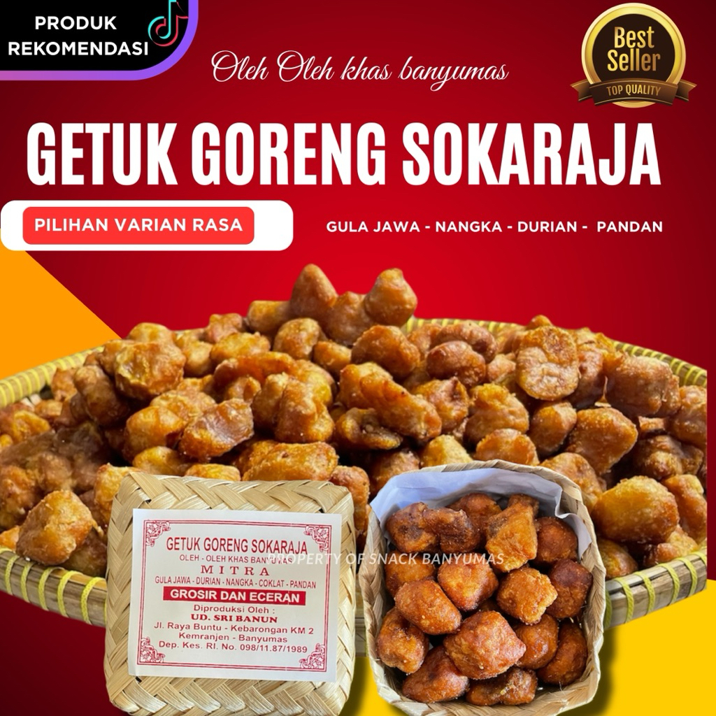 

Getuk Goreng Sokaraja khas Banyumas camilan manis snack jajan