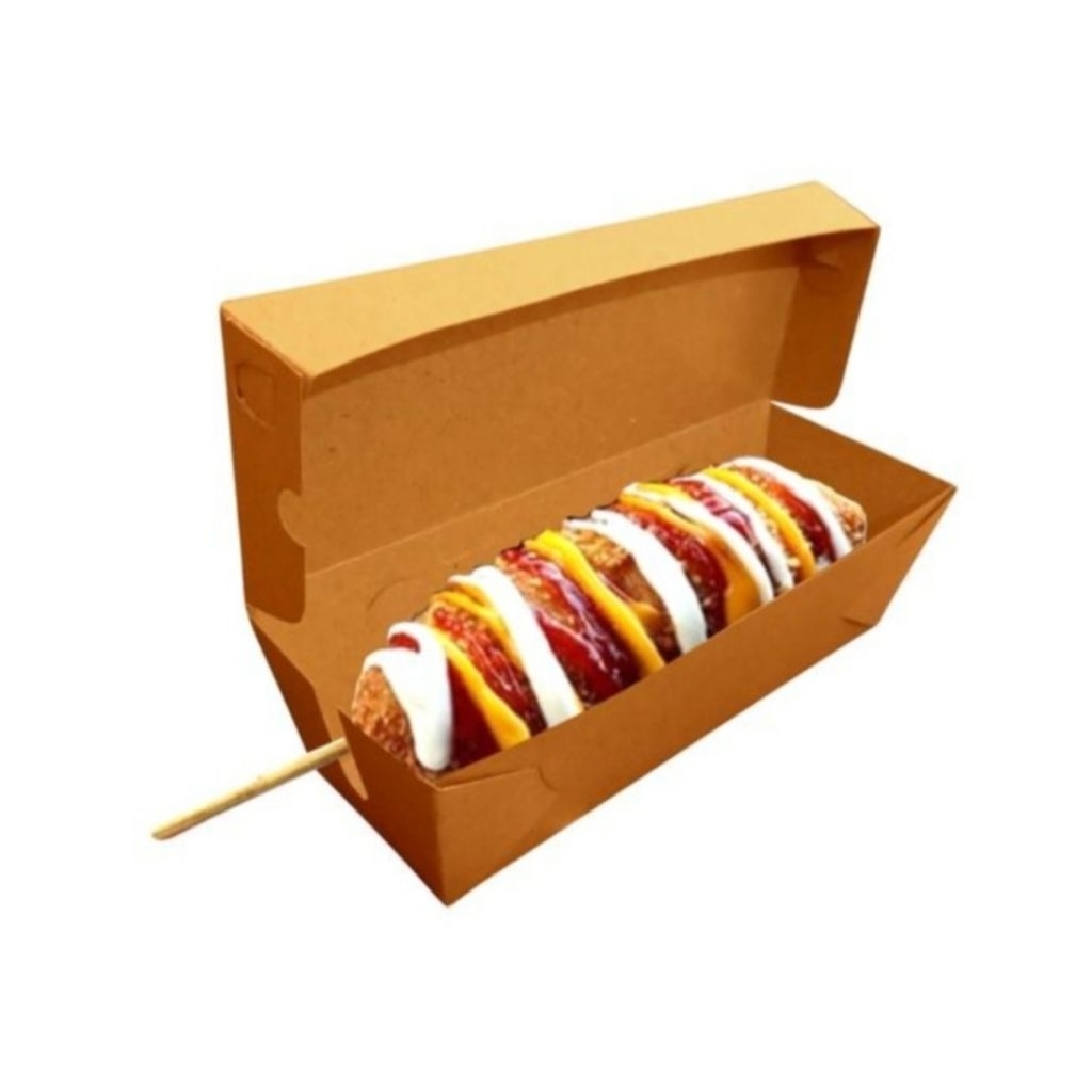 

box packaging kardus corndog sosis bakar sate 86 pcs