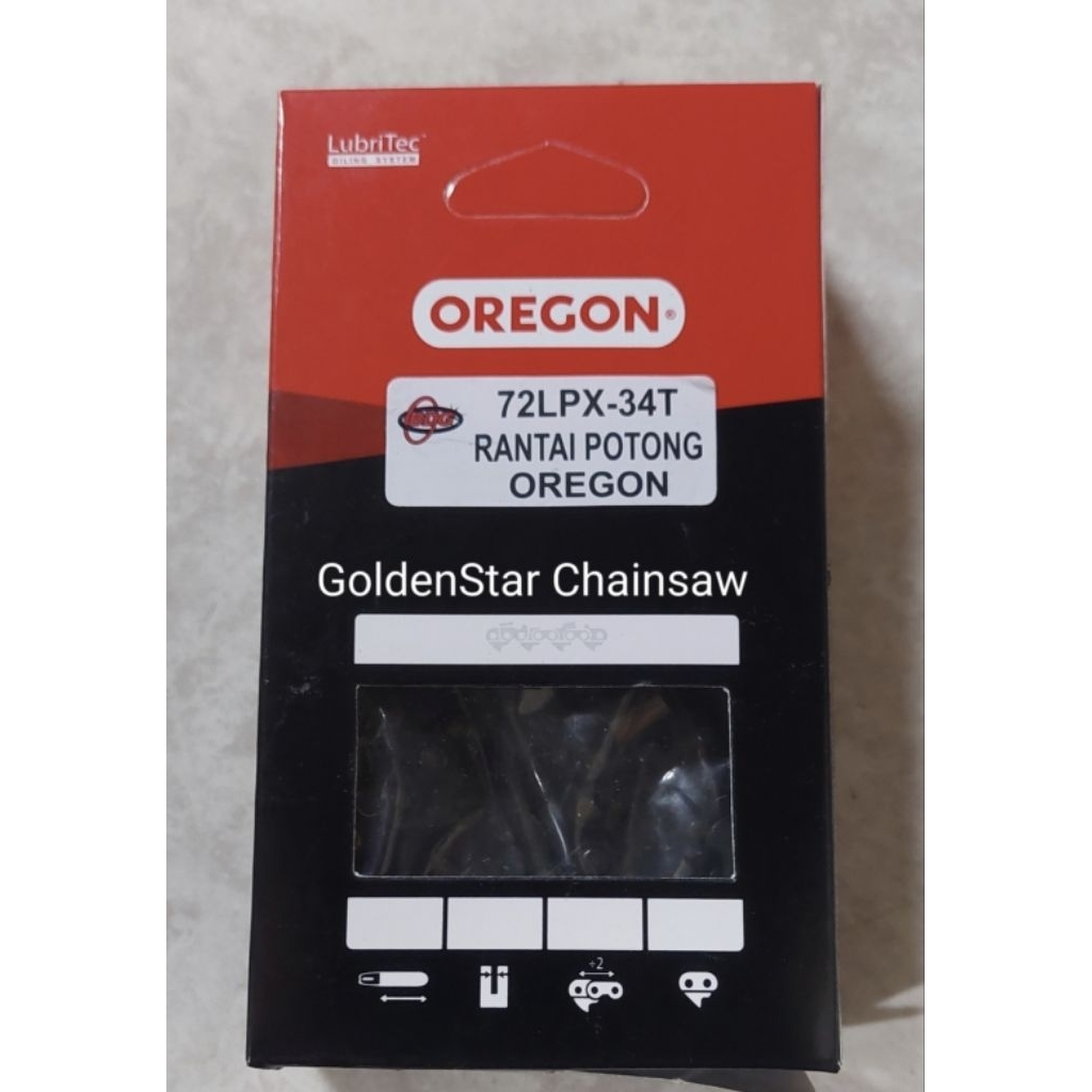 Rantai Potong 25" Oregon 72LPX-42T Original.Rantai Potong Oregon 25 Inch 42 Mata 72LPX-42T ORIGINAL