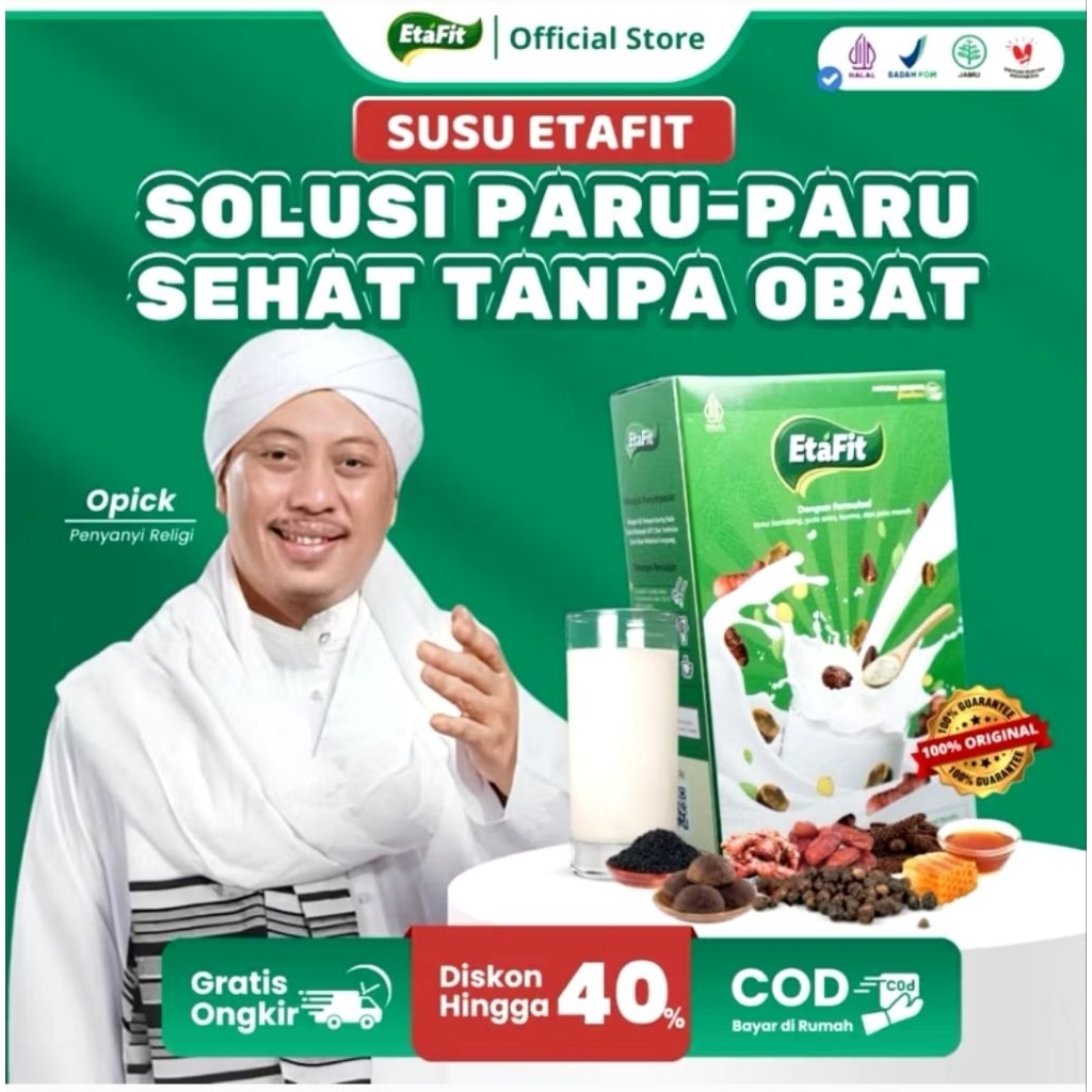 

susu etafit herbal bantu atasi masalah paru paru dan tbc susu etafit asli