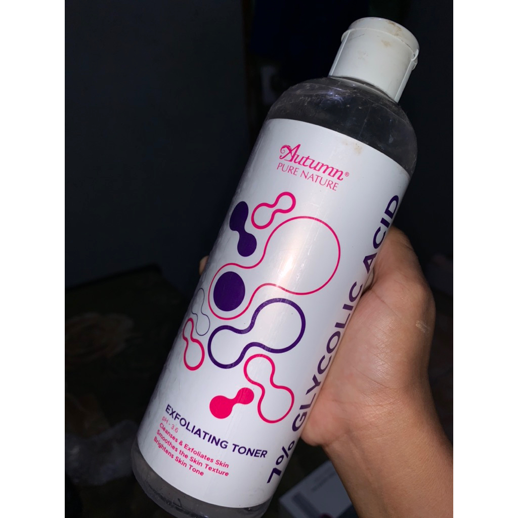 toner autumn glycolic acid 7%