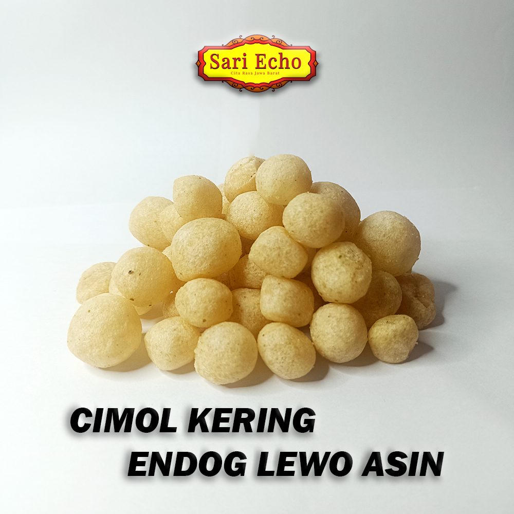 

Cimol Kering Endog Lewo Camilan khas Garut | Emplod Rasa Asin Gurih 250gr