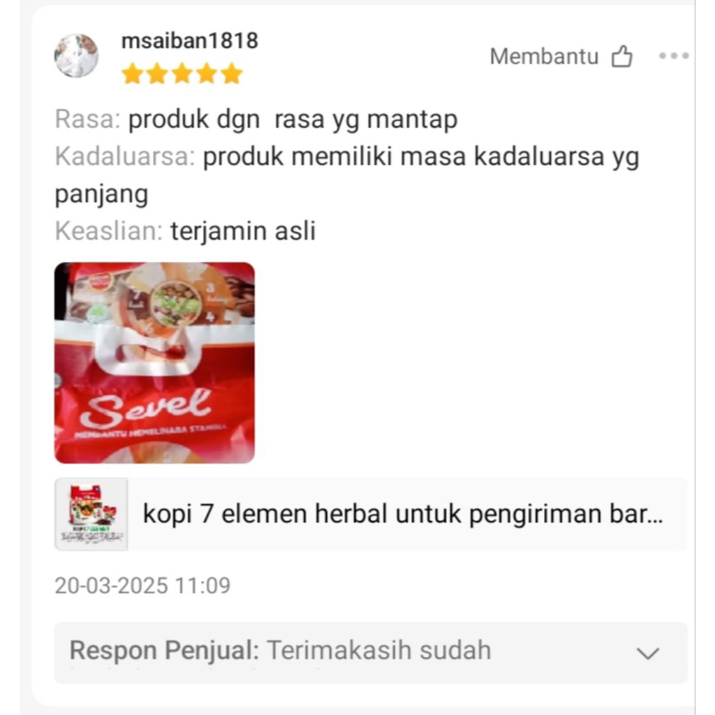 

kopi 7 elemen herbal