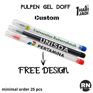 

Pulpen Gel Custom Doff Promosi Souvenir/Ballpoint Custom Logo Tulisan Brand/Ballpoint PenaSouvenir