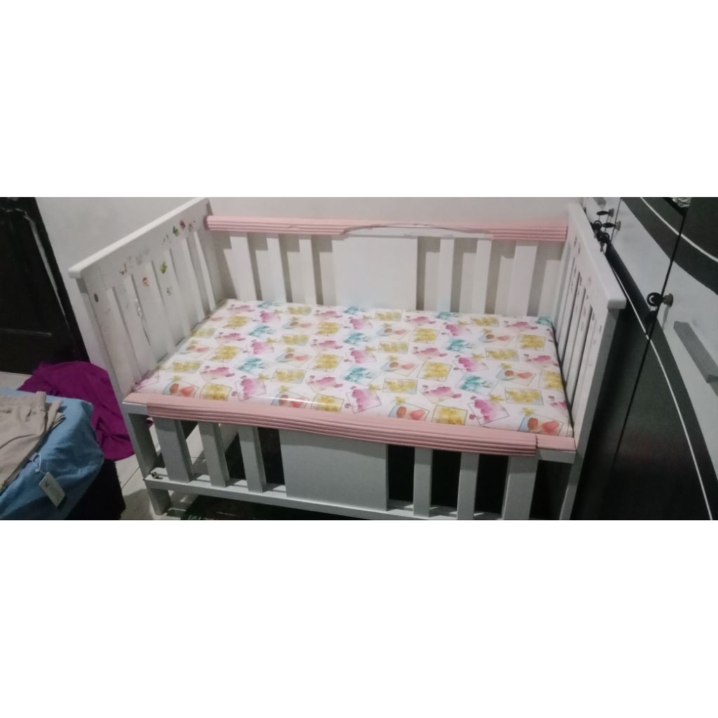 box bayi kayu second