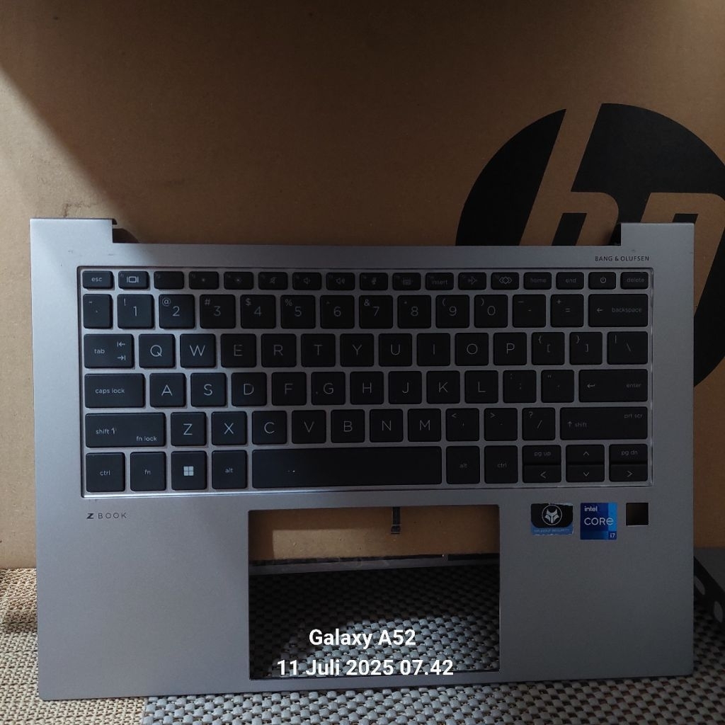 Frame + Keyboard palmrest HP Zbook Firefly 14 G10 G11 Grey