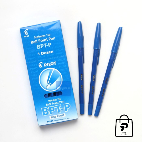 

Pilot - Pen Ballpoint BPT-P / Pulpen Pilot Biru HItam 1 Pack [12 PCS]