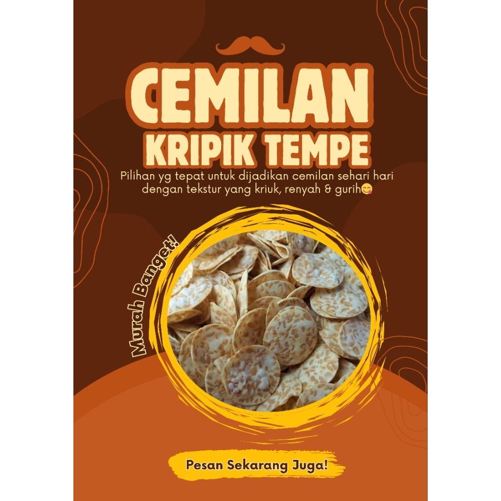 

kripik tempe rasa original