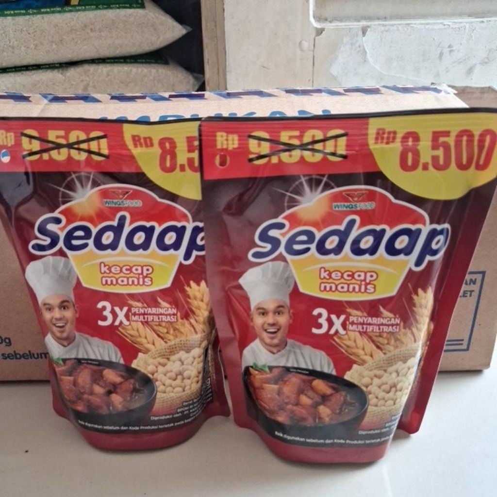 

Kecap sedap 2 PCS kemasan 250 gram