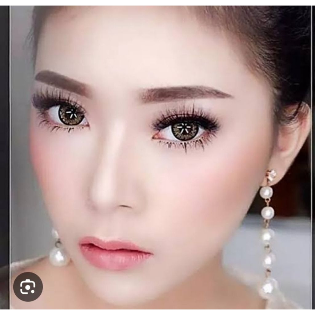 SOFTLENS KPOP BROWN DIAMETER 16MM