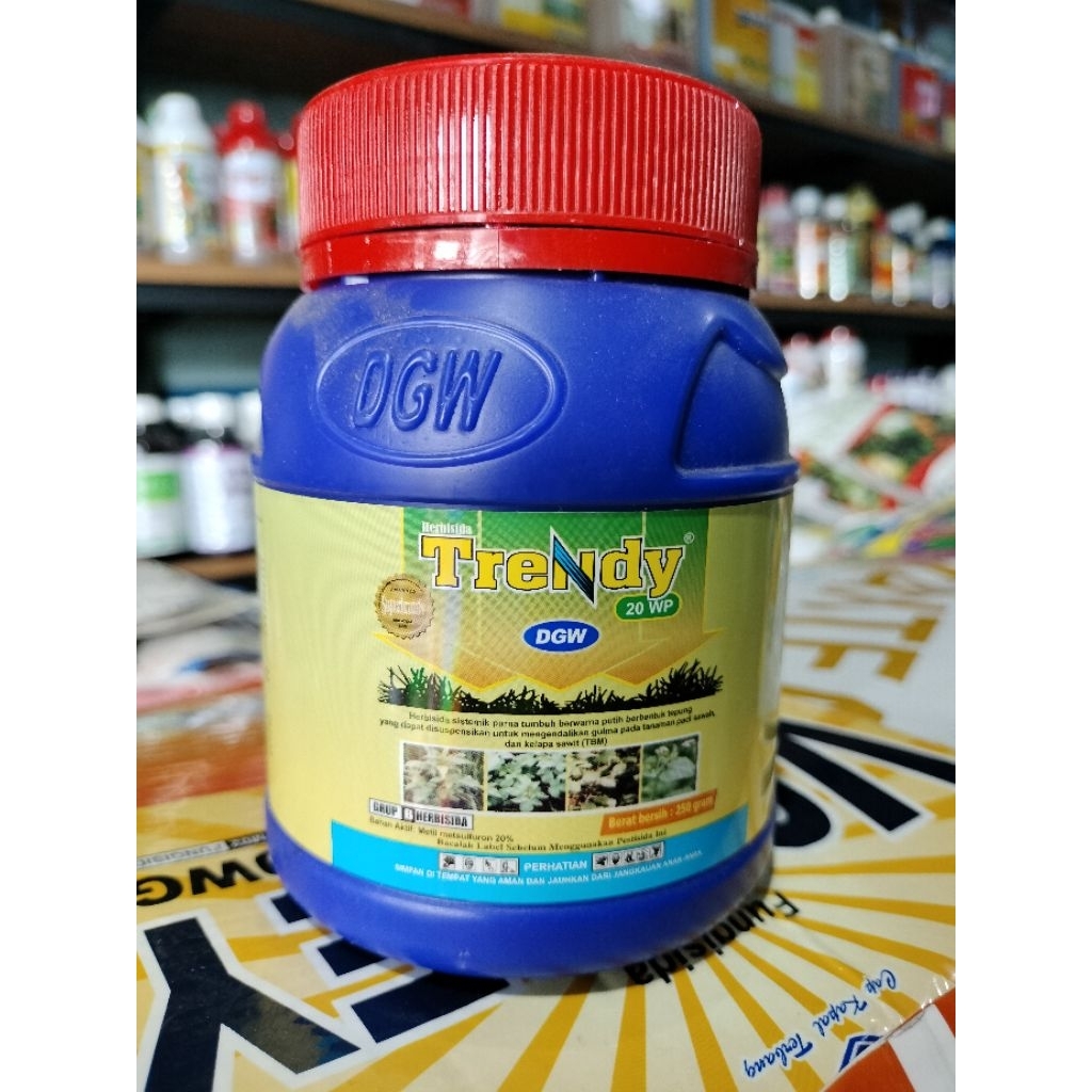 Herbisida Trendy 20 WG kemasan 250 gr